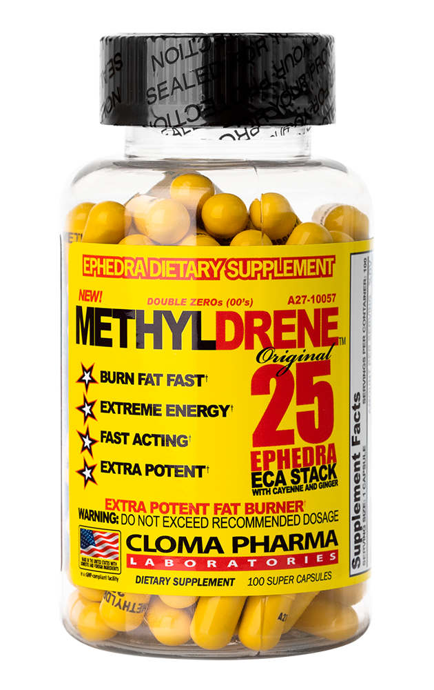 Clomapharm: Methyldrene 100 капс.