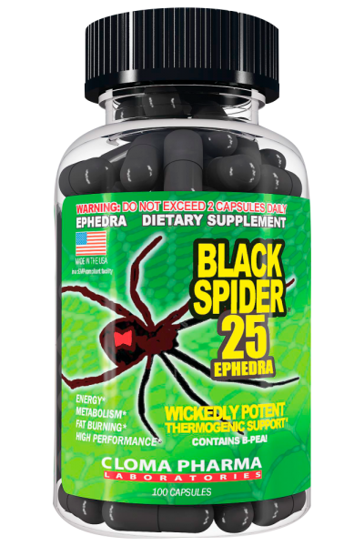 Clomapharm: Black Spider 100 капс.