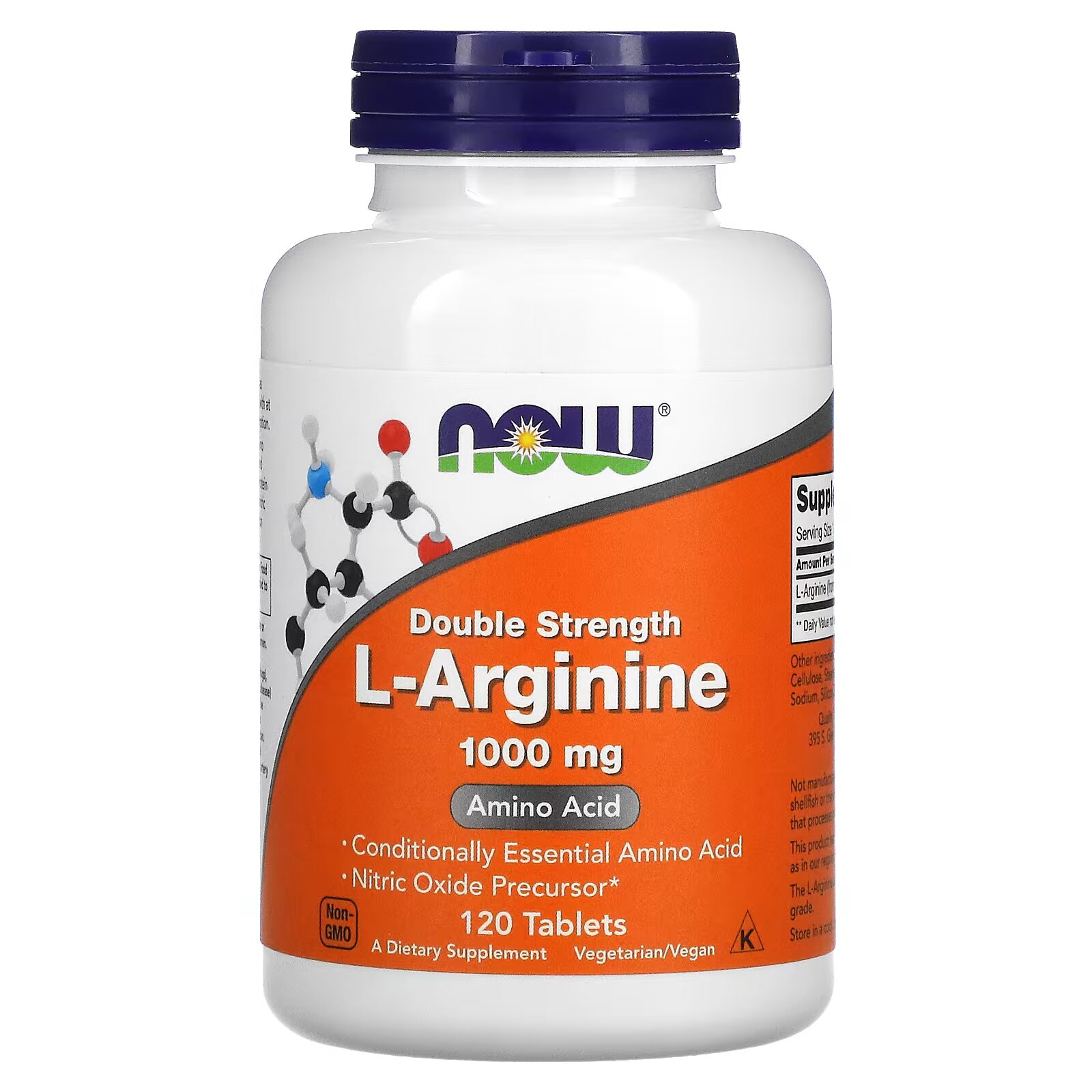 Now: L-Arginine 1000 mg 120 табл.