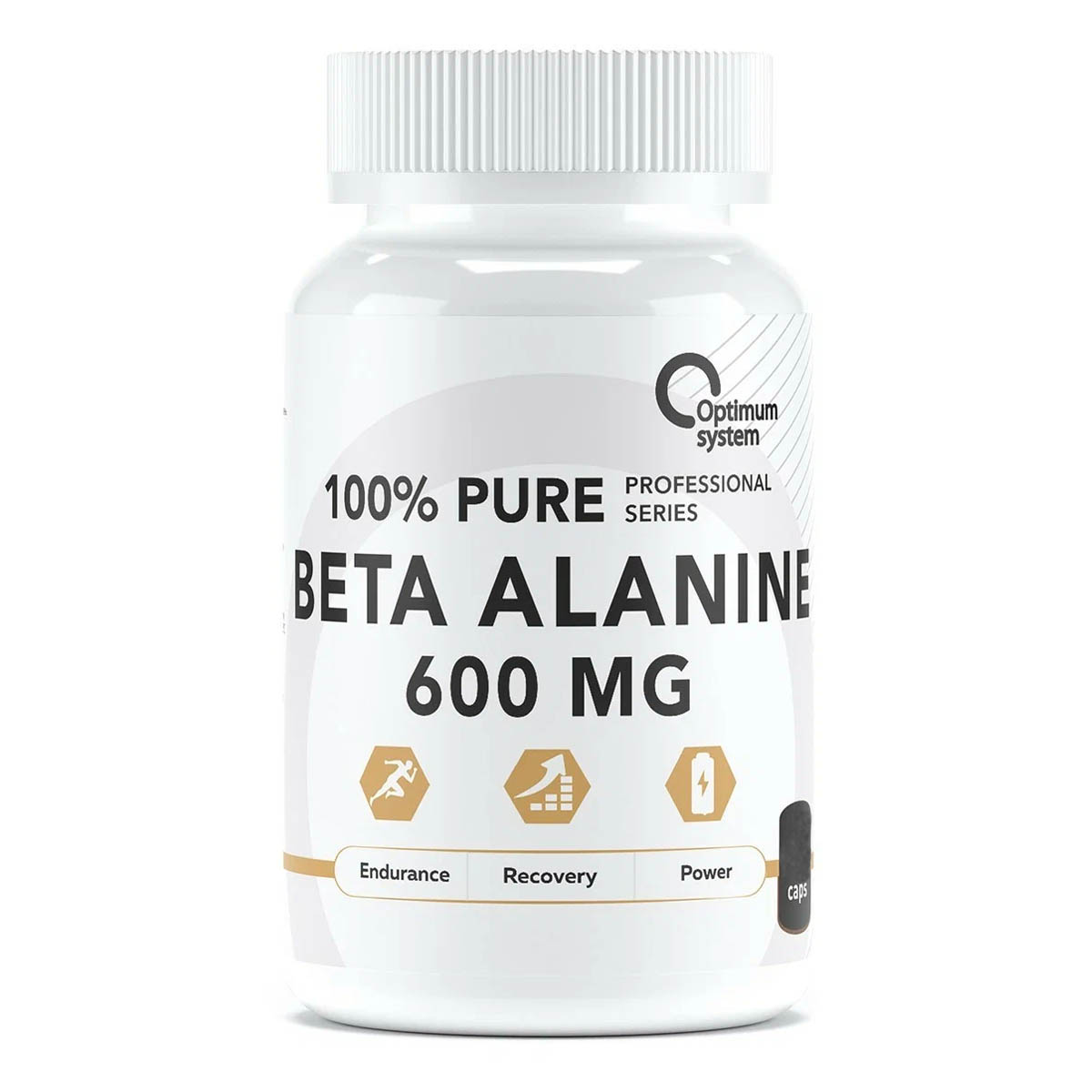 Optimum System: Beta-Alanine 600 mg 120 капс.