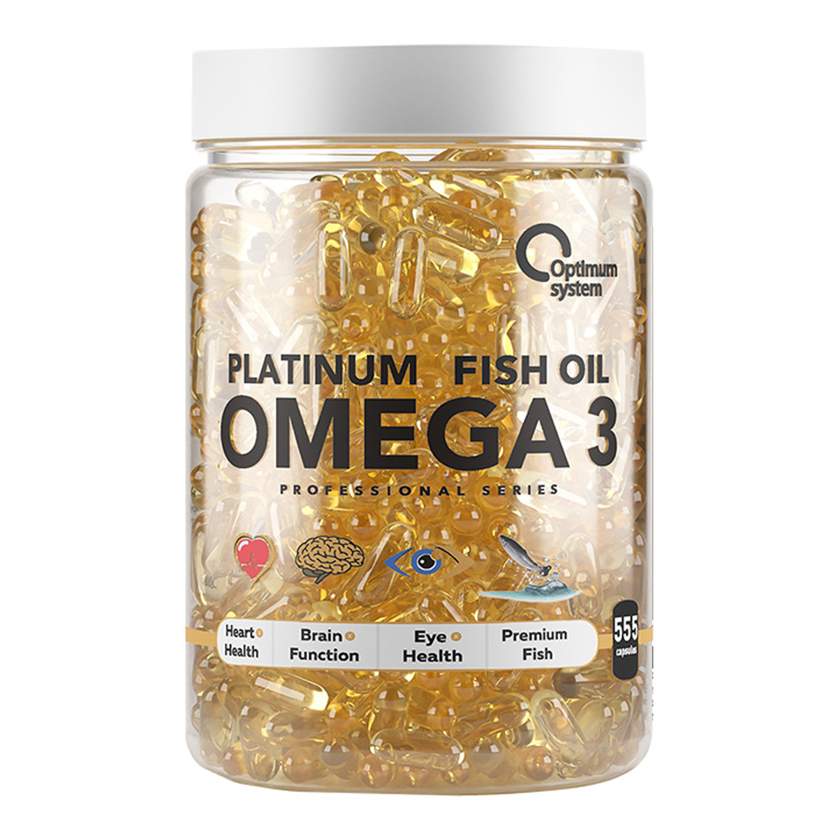 Optimum System: Omega-3 555 капс.