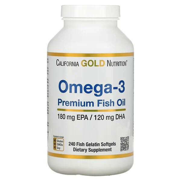 California Gold Nutrition: Omega-3 240 капс.