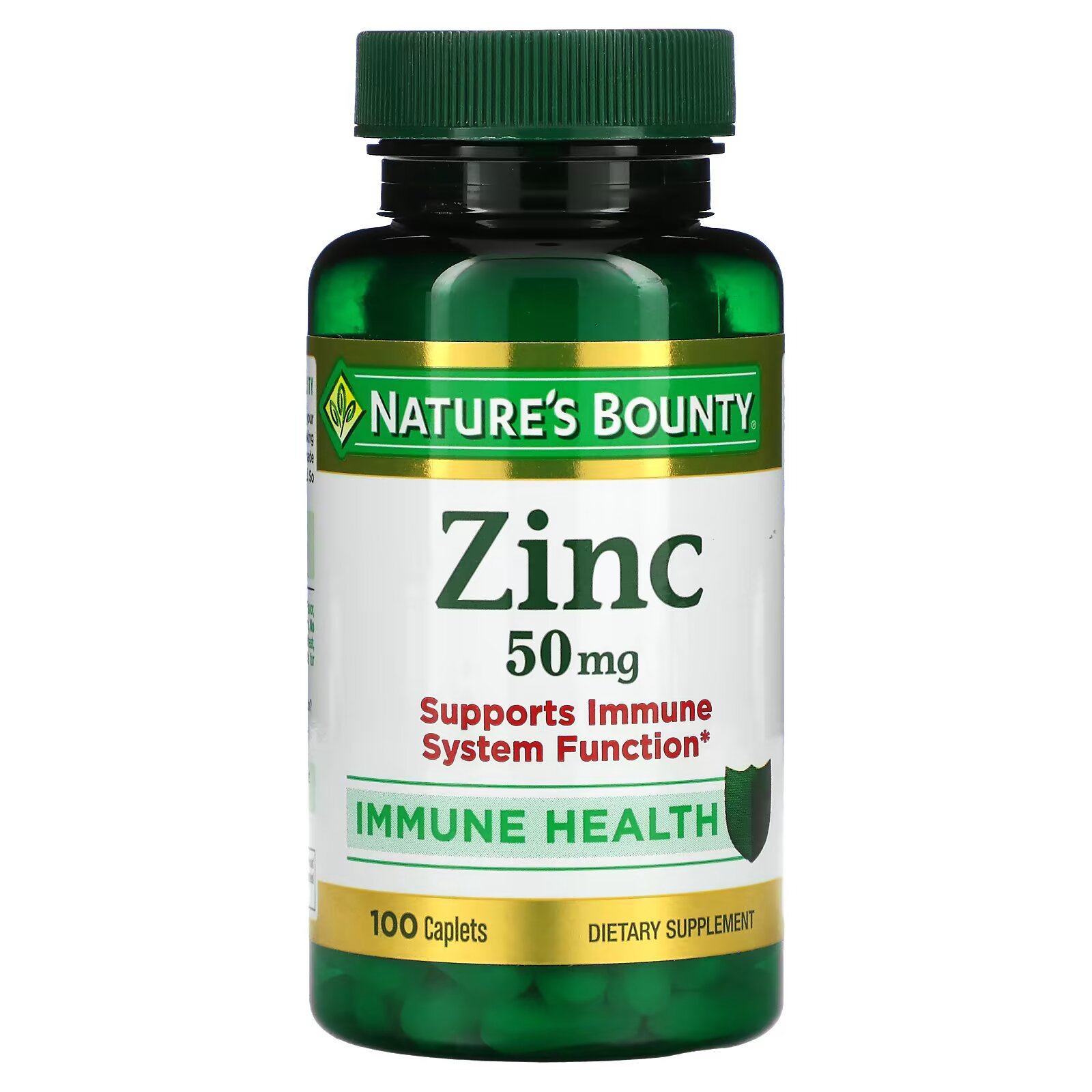 Nature's Bounty: Zinc 50 мг 100 капс.