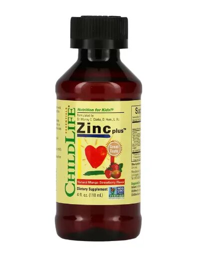 ChildLife: Zinc 118 мл. (Детские)