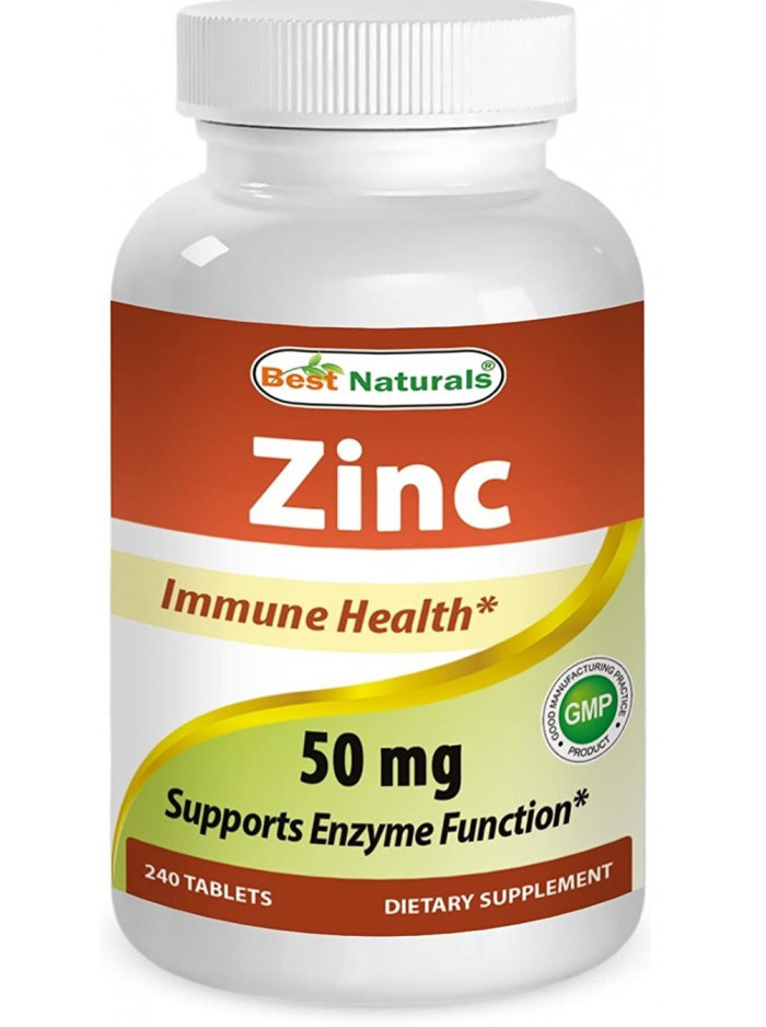 Best Naturals: Zinc 50 мг 90 капс.