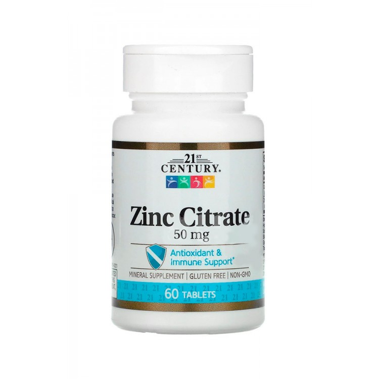 21st Century: Zinc Citrate 60 табл.