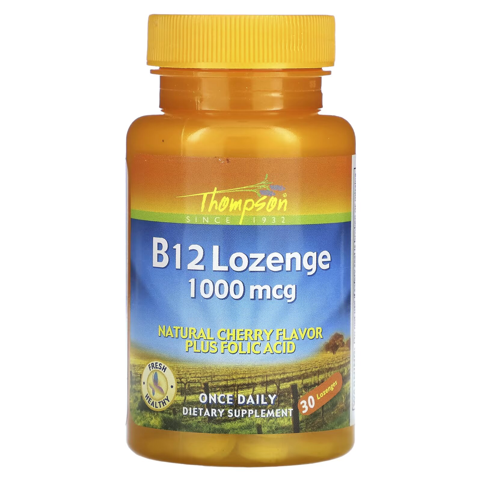 Thompson: B12 Lozenge 1000 mcg 30 паст.