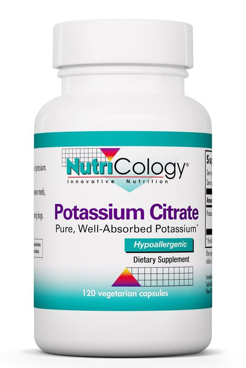 NutriCology: Potassium Citrate 120 капс.