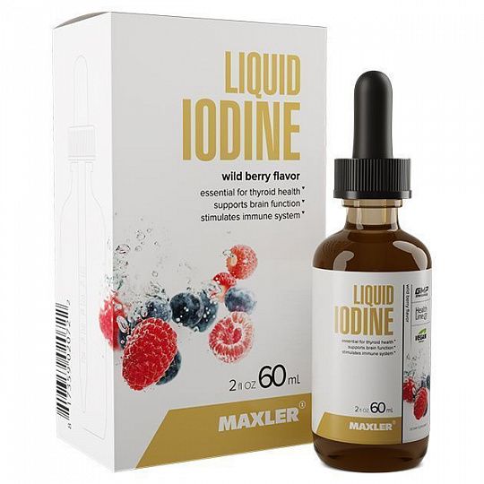 Maxler: Iodine Drops 60 мл.