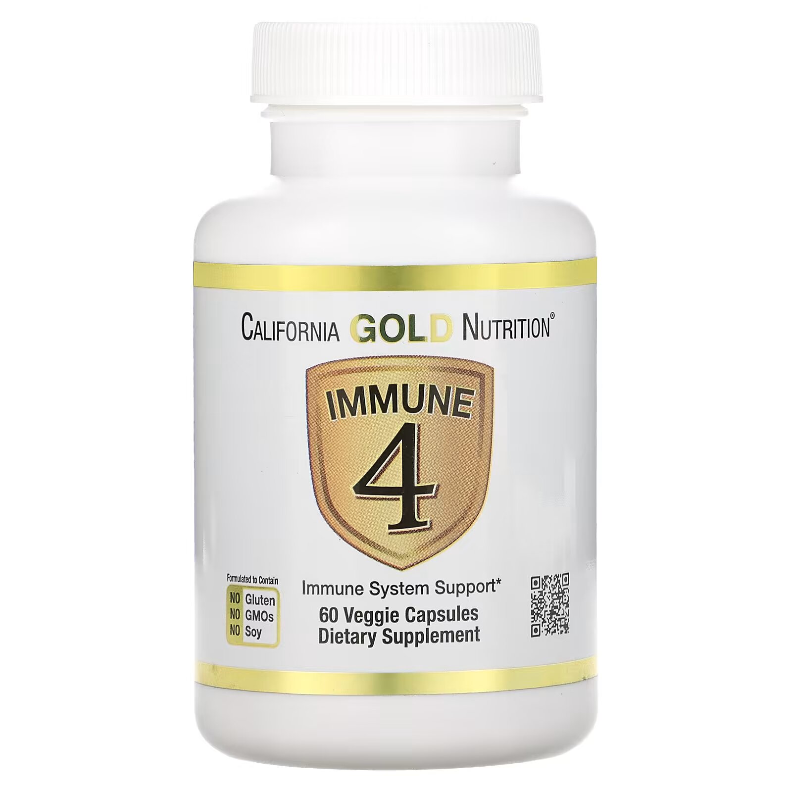 California Gold Nutrition: Imunne 4 60 капс.