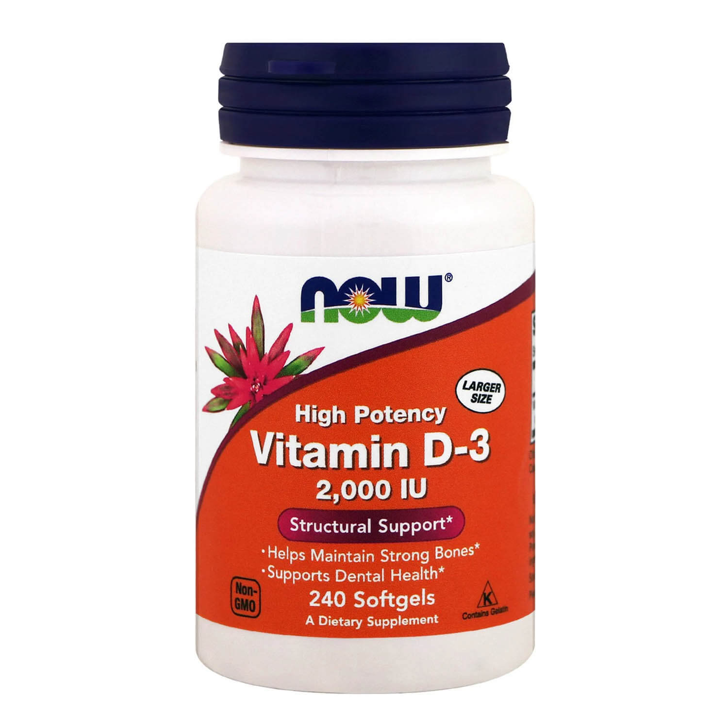 Now: Vitamin D3 2000 IU 240 капс.