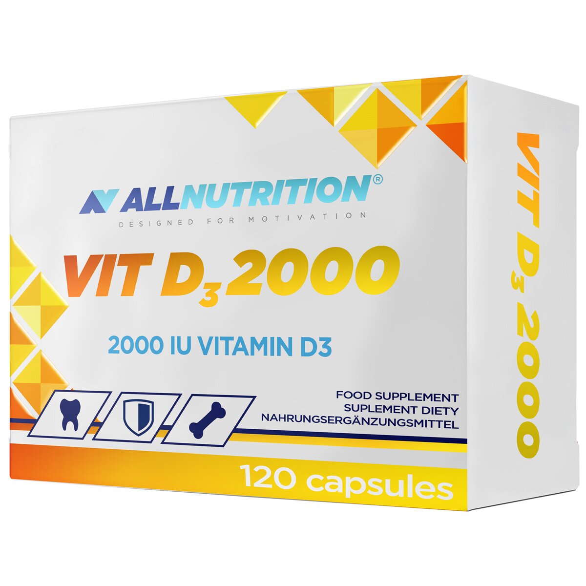 AllNutrition: Vitamin C+D3 2000 IU 30 капс.