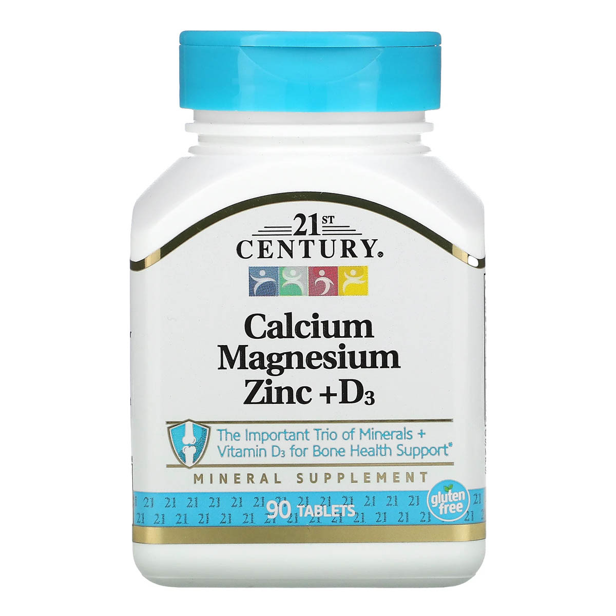 21st Century: Calcium, Magnesium, Zinc, D3 90 табл.