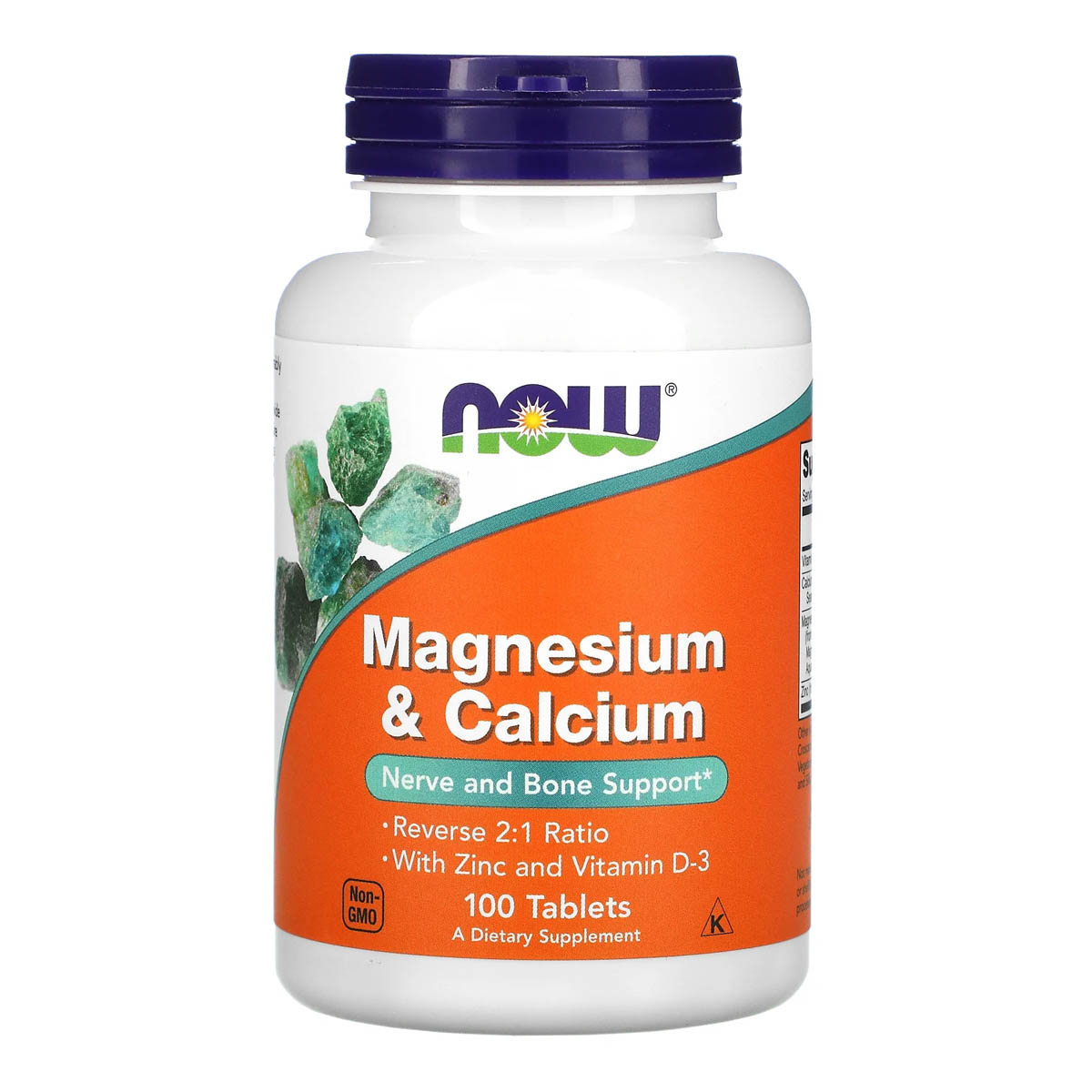 Now: Magnesium + Calcium 100 табл.