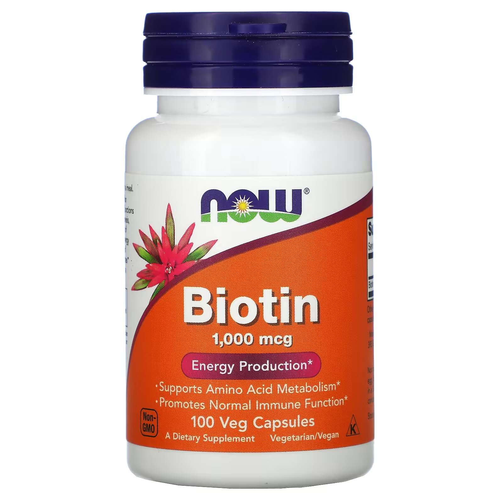 Now: Biotin 1000 mcg 100 капс.