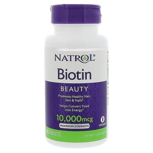 Natrol: Biotin 10,000 мкг 60 табл.