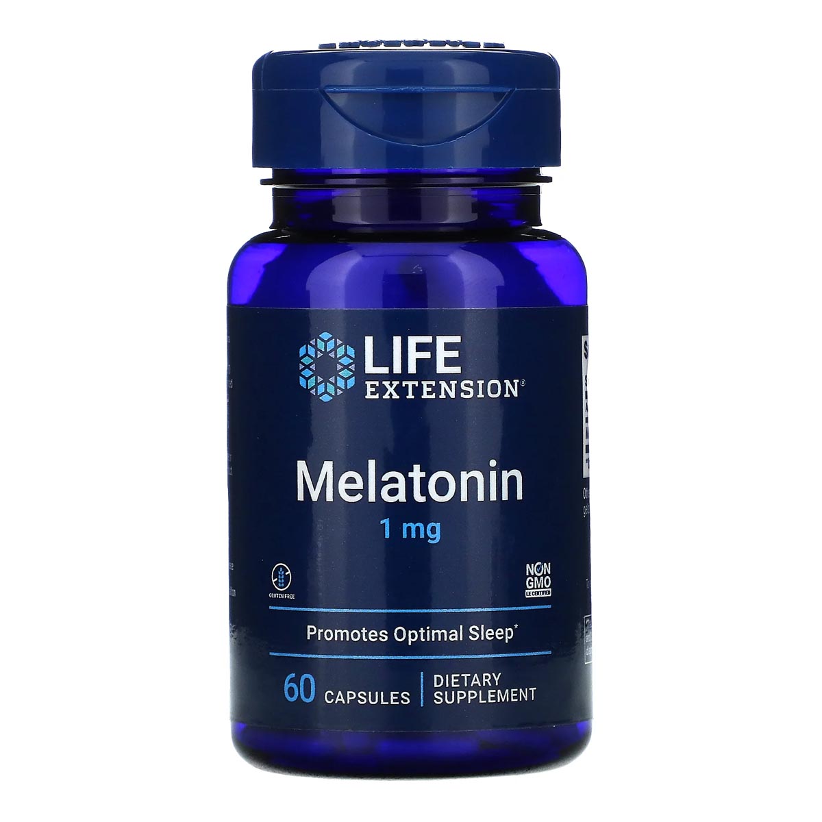 Life Extension: Melatonin 1 mg 60 капс.