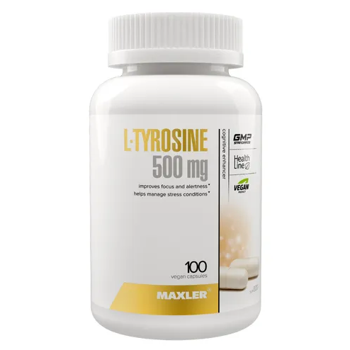 Maxler: L-Tyrosine 500 mg 100 капс.