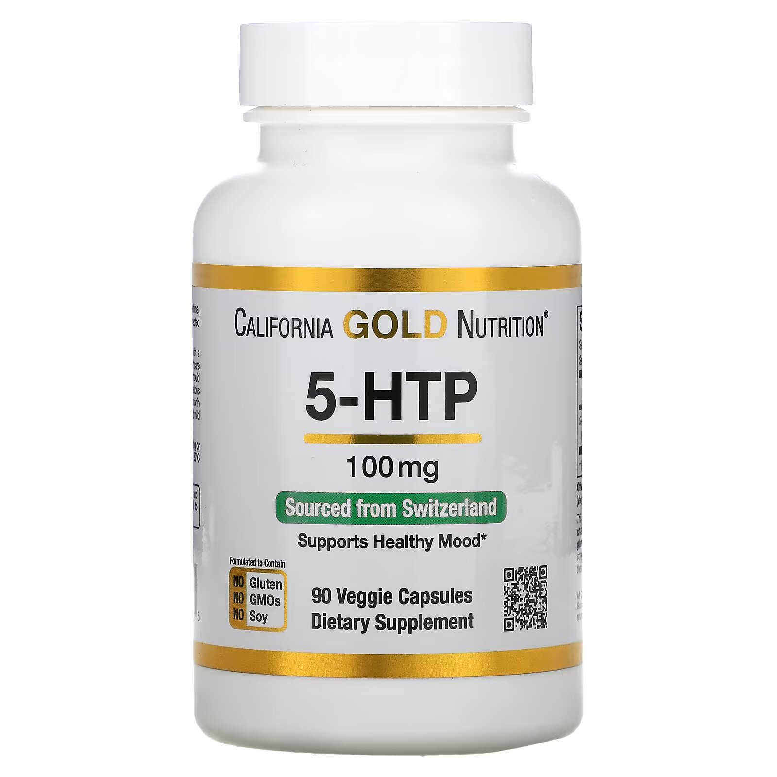 California Gold Nutrition: 5-HTP 90 капс.