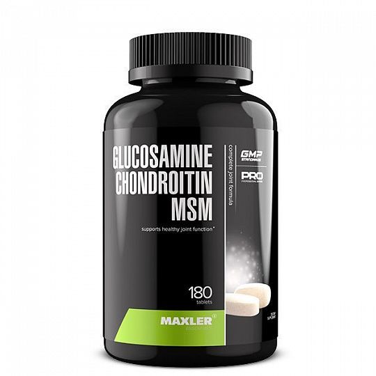 Maxler:  Glucosamine-Chondroitin-MSM 180 табл.