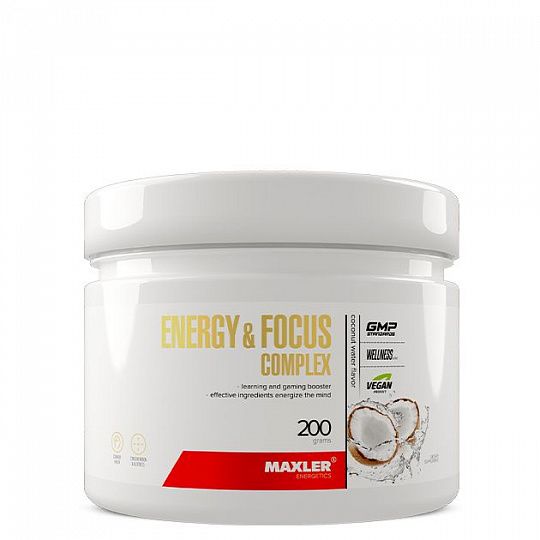 Maxler: Energy and Focus Complex 200 гр.