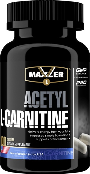 Maxler: Acetyl L-Carnitine 100 капс.