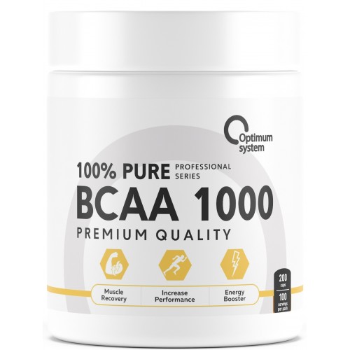 Optimum System: BCAA 200 капс.