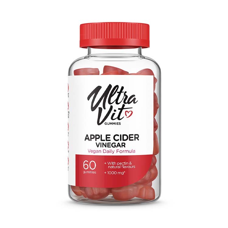 Ultravit: Gummies Apple Cider Vinegar 60 марм.