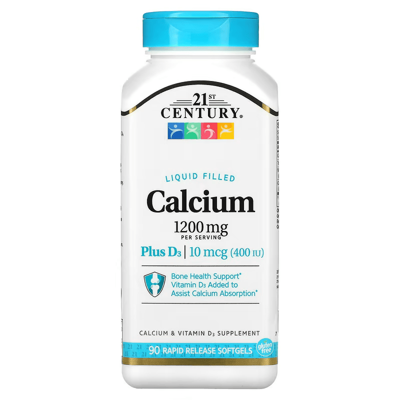 21st Century: Calcium + D3 1000 mg 90 табл.