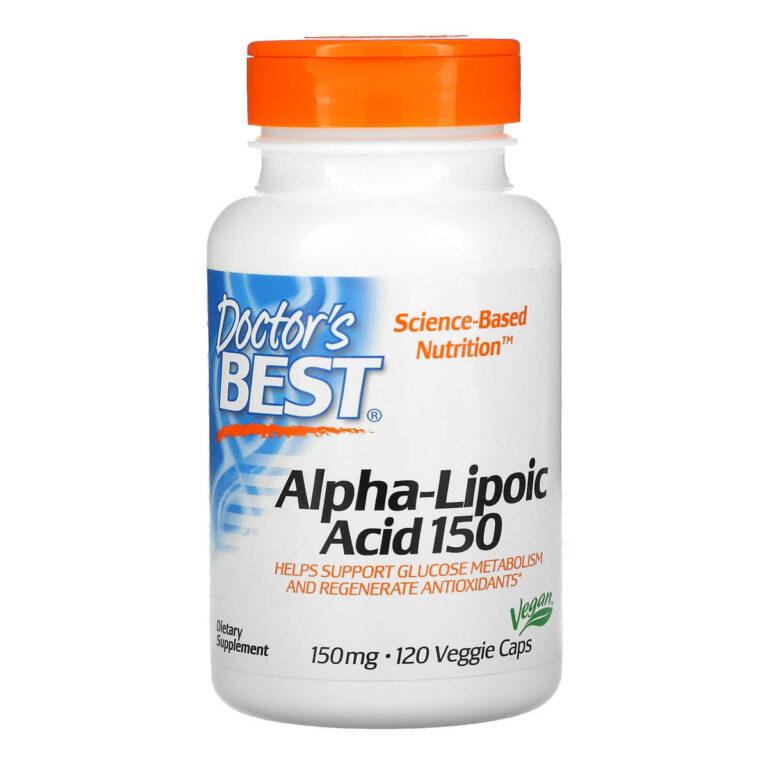 Doctor Best: Alpha-Lipoic Acid 150 мг 120 капсул