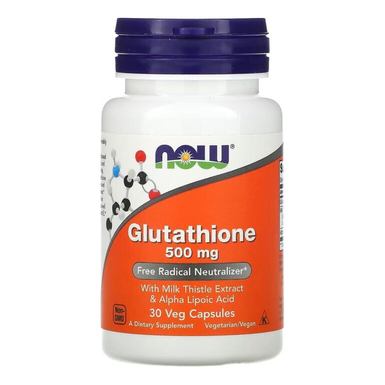 Now: Glutathione 500 mg 30 капс.