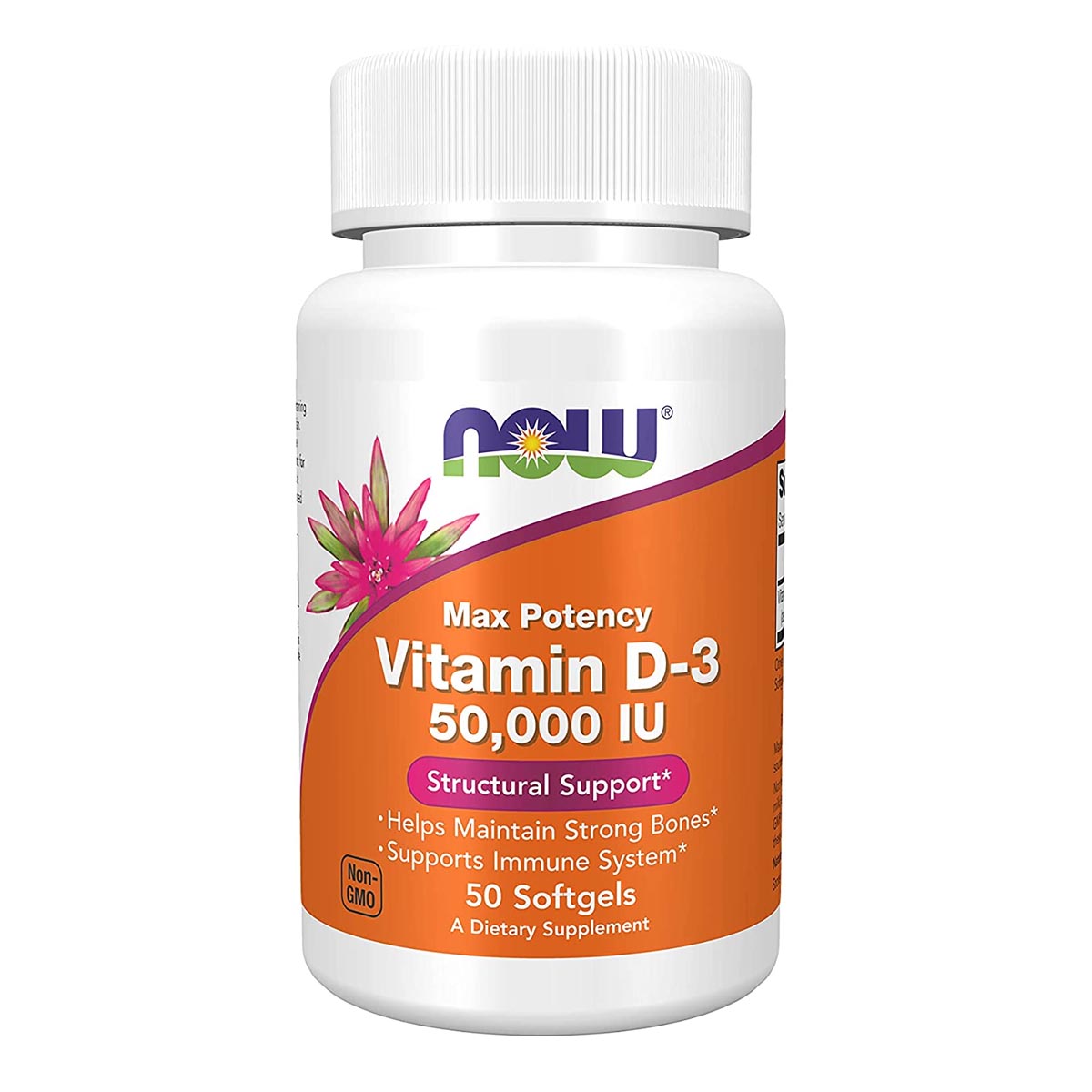 Now: Vitamin D3 50000 IU 50 капс.