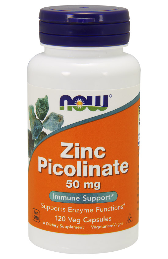 Now: Zinc Picolinate 50 mg 120 капс.