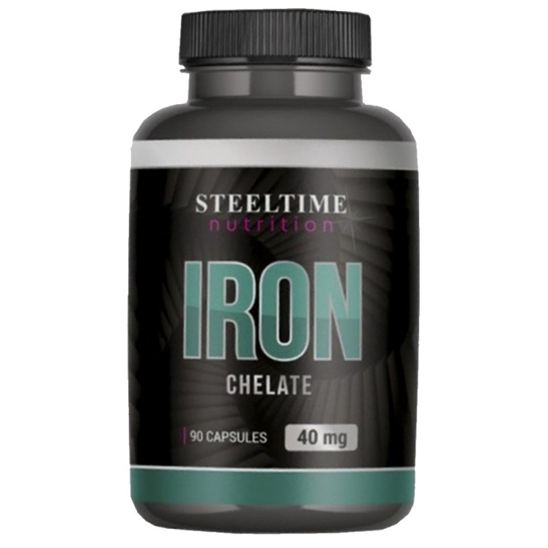 Steeltime:  Iron 40 mg 90 капс.