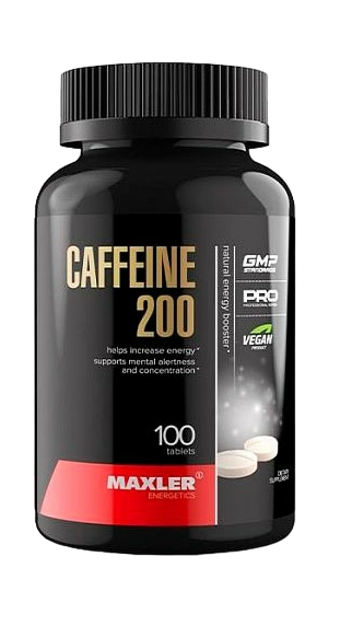 Maxler: Caffeine  200 100 табл.