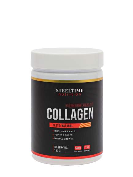 Steeltime: Collagen+Vitamine C 180 гр.