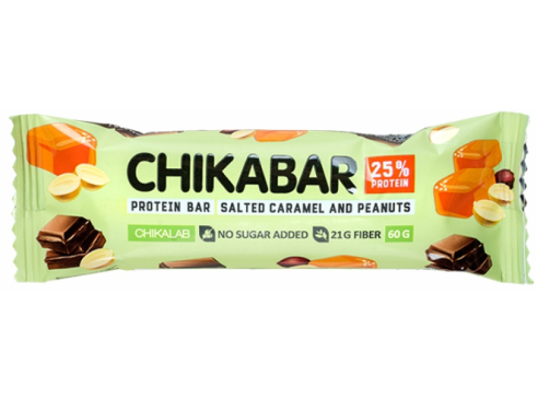 Chikalab: Chikabar. Батончик глазированный 60 гр. Арахис