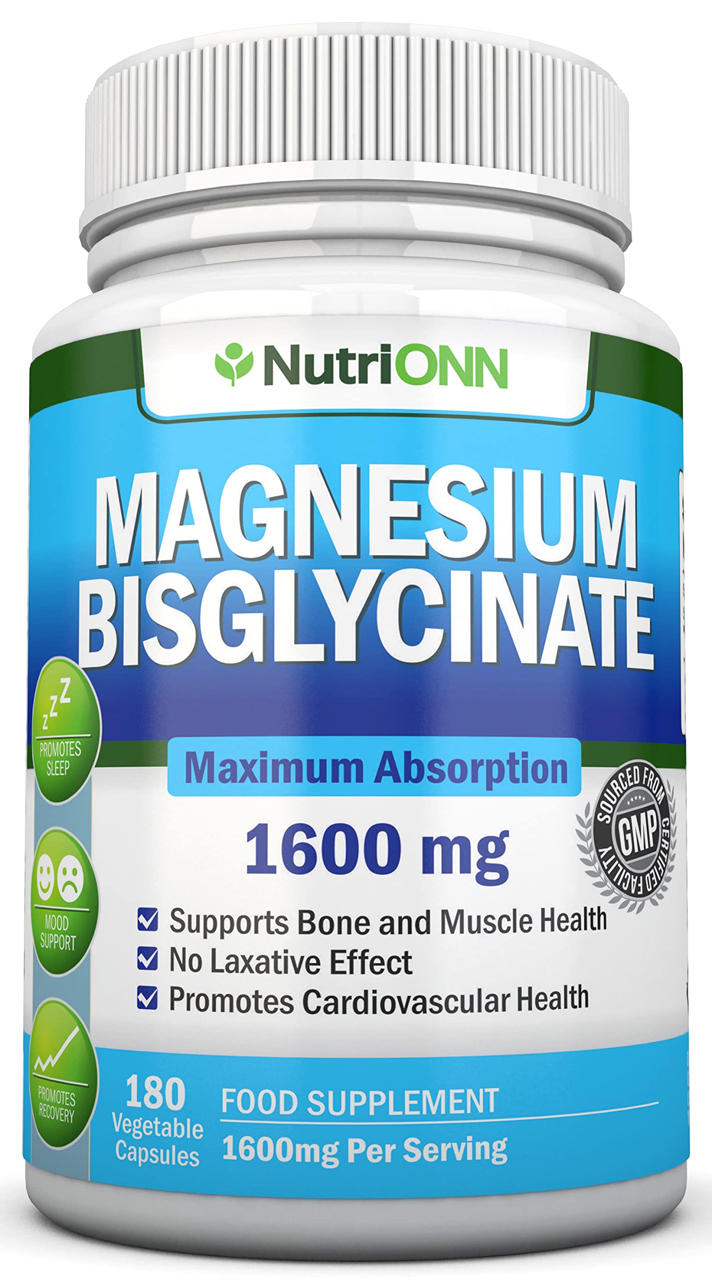 NutriONN: Magnesium 1600 mg 90 капс.