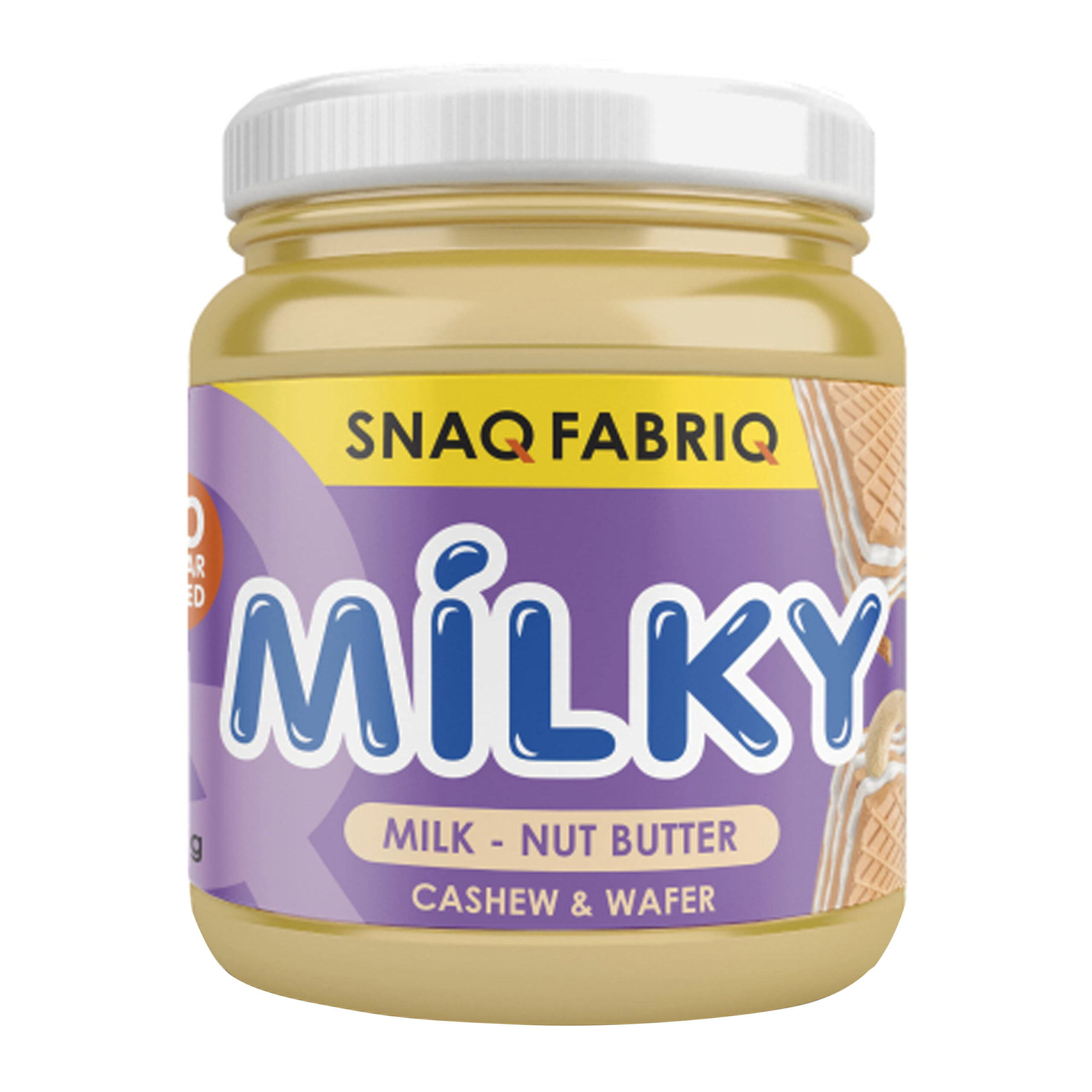 Snaq Fabriq: Milky. Паста молочно-ореховая с вафлей 250 г