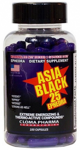 Clomapharma: Asia Black 100 капс.