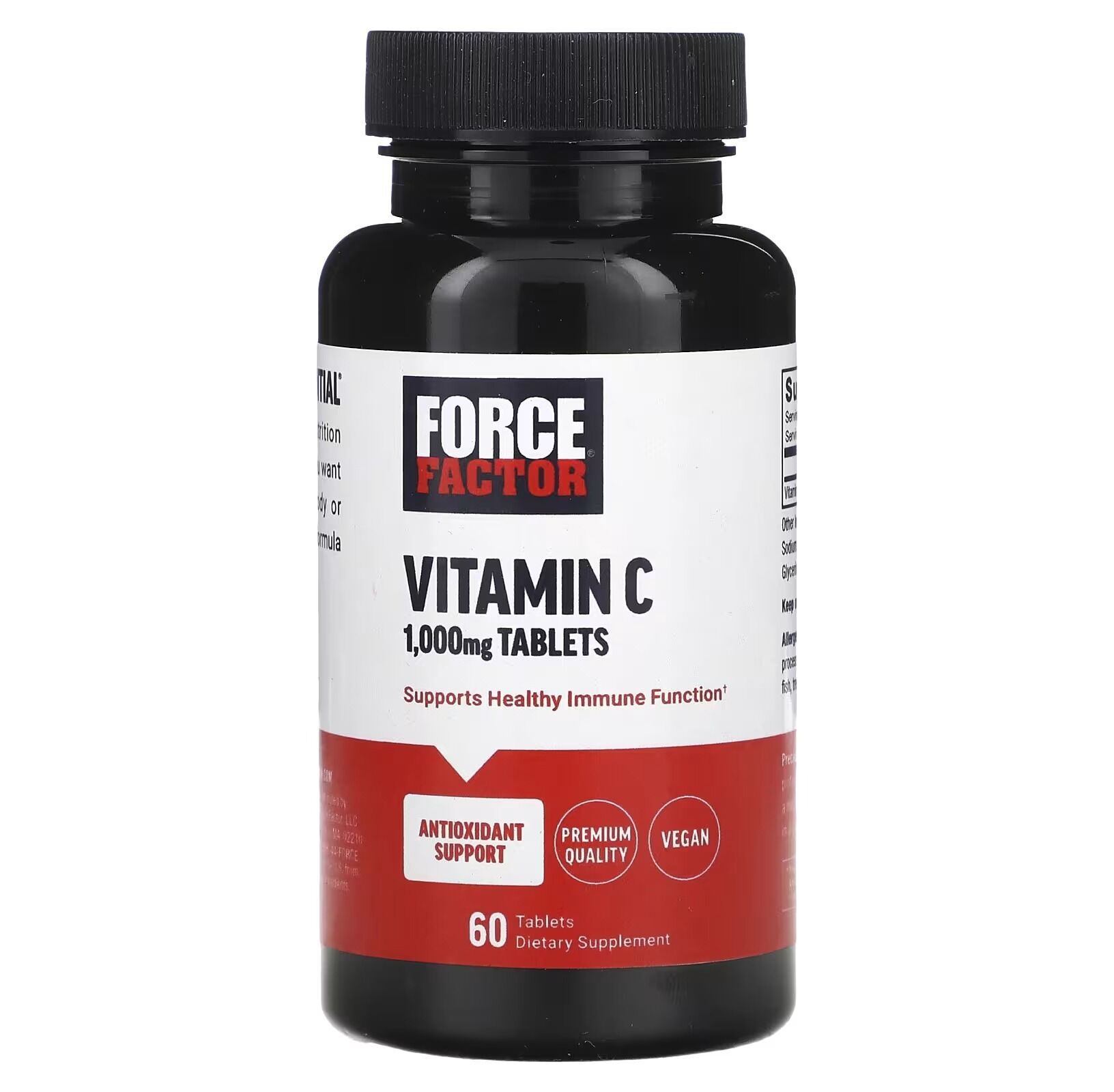 Force Factor: Vitamin C 1000 mg 60 табл.